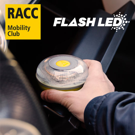 FlashLED se une al RACC en su apuesta por la seguridad vial del futuro